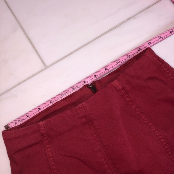 Free people red skirt - Picture 4 of 6